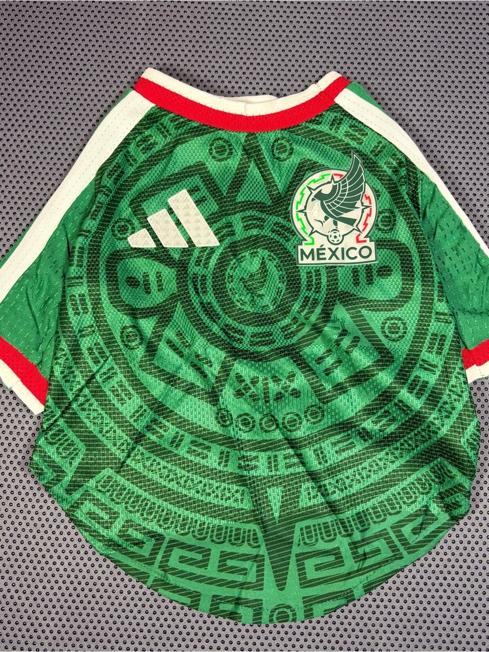 Green Mexico-Inspired Dog Jersey 2026
